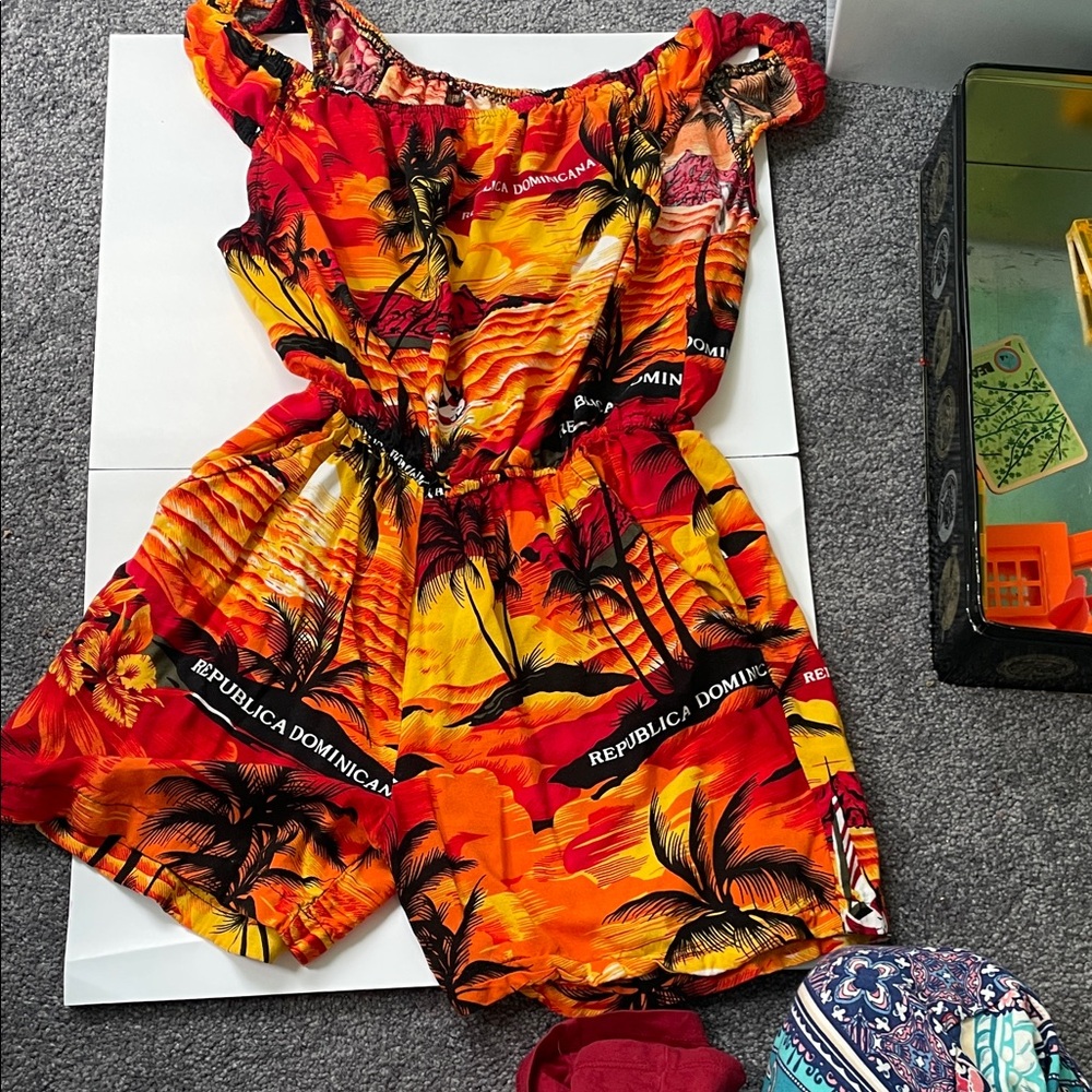 3/$30 Tropical Romper
